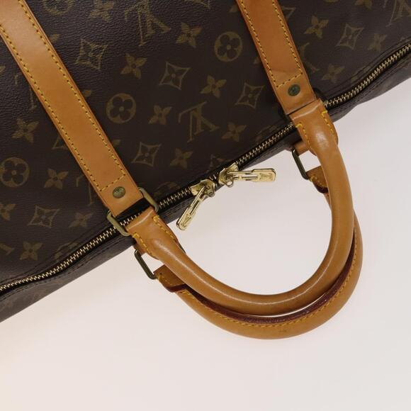LOUIS VUITTON Monogram Keepall 55 Boston Bag M41424 - Picture 7 of 16